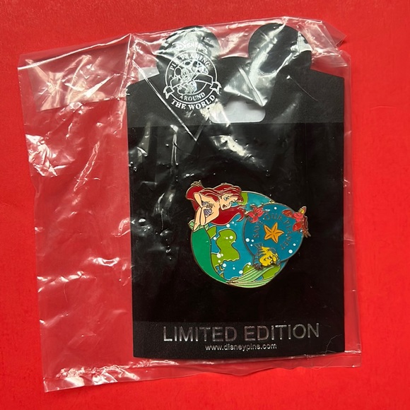 Disney Other - Limited Edition Little Mermaid Ariel Pin Disney World “Save our Planet” Rare